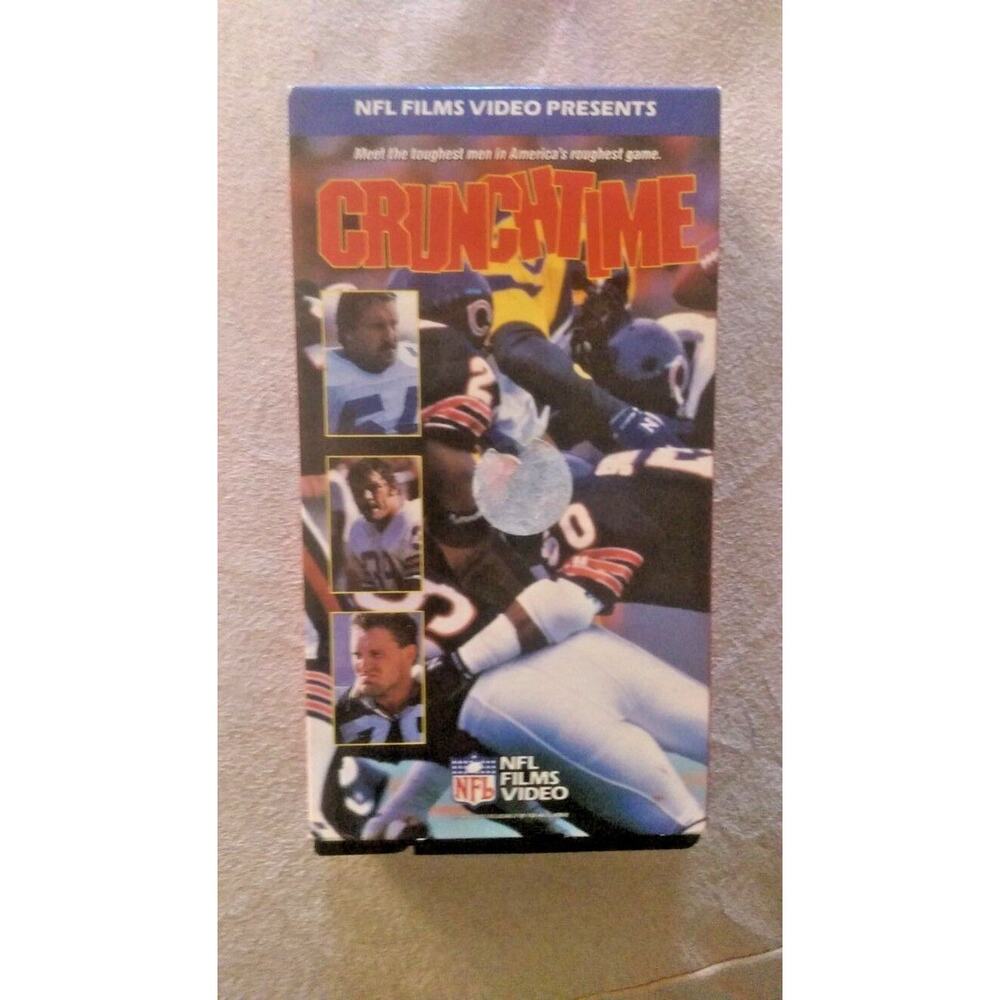 NFL Crunchtime VHS Swanson's Crunchtime - VHS Tape